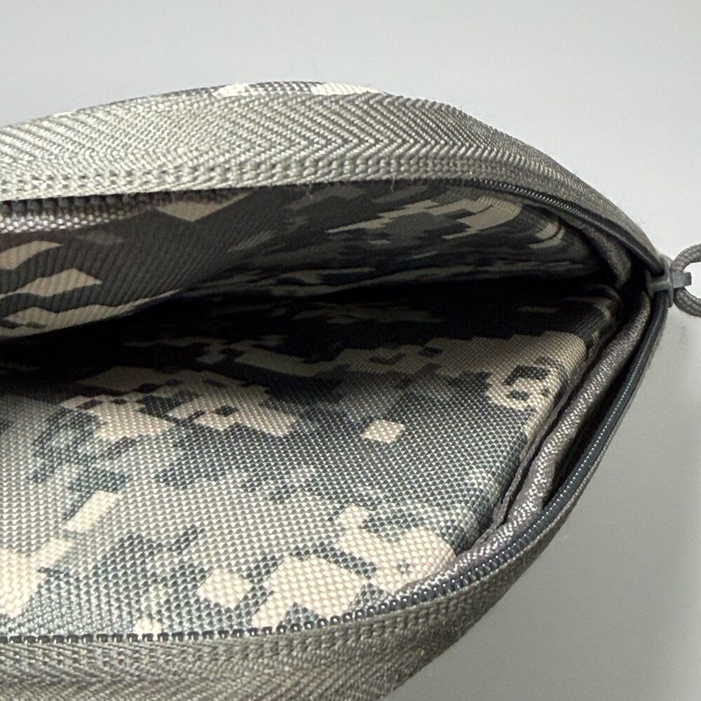 Military Tactical Molle Pouch Utility Pack Bag Hunting Gray Camo Hiking Outdoors - Picture 4 of 10